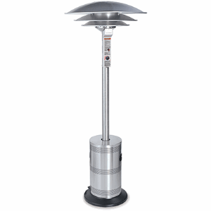 Endless Summer Commercial Outdoor Patio Heater-Stainless Steel-ES5000COMM-0