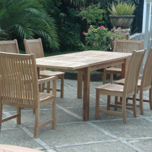 Anderson Teak Set 14 with Bahama and Chicago Chairs