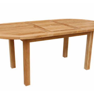 Anderson Teak 78" Oval Extension Table - TBX-079V-0