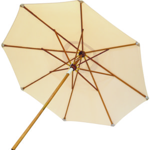 Royal Teak 10 Foot Market Umbrella - White